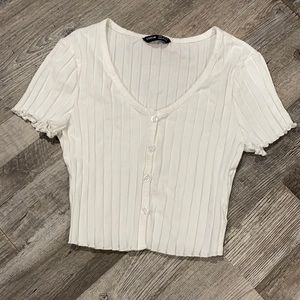 White crop top!